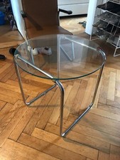 Glastisch rund Bauhaus