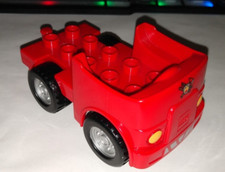 1x Lego Duplo Auto rot