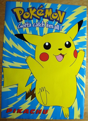 Poster pokemon pikachu - poster,