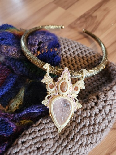 Messing choker mit - messing-choker,