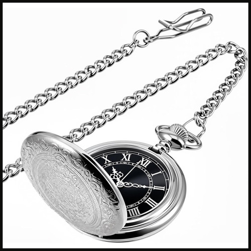 Taschenuhr vintage mit - taschenuhr, kette