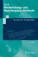 Wiederholungs- und Vertiefungskurs Strafrecht | Dennis Bock | 2024 | deutsch