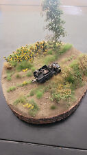 Diorama/Display Sonnenblumenfeld für 1/87 ca. 20 cm Durchmesser
