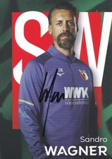 Autogrammkarte Sandro Wagner - FC Augsburg  - 2025/2026 - Fußball
