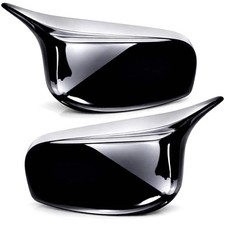 Spiegelkappen Schwarz Sport