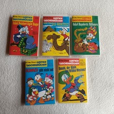Walt Disney LUSTIGE TASCHENBÜCHER 5 Faksimile Ausgaben der 1.Auflage Ehapa Neu!