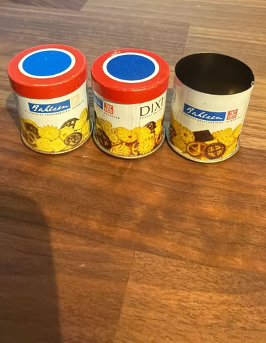Alte blechdose bahlsen dixi - alte,