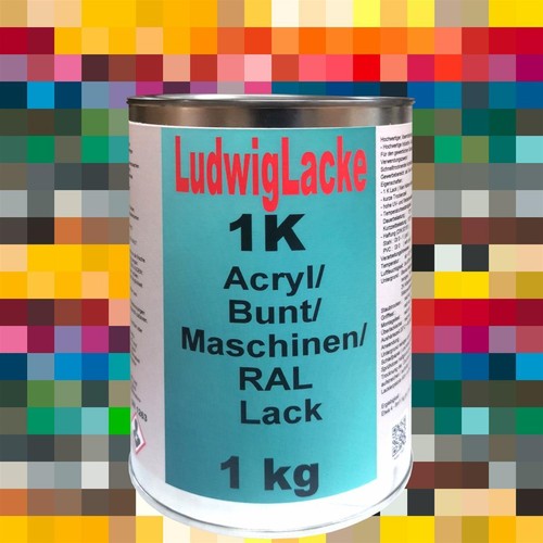 Acryllack buntlack - 1k,
