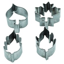 Ausstecher 4er Set Blätter