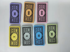 Ersatzteile Monopoly Euro Version Parker 2001 Figur Haus Hotel Karten Geld OVP