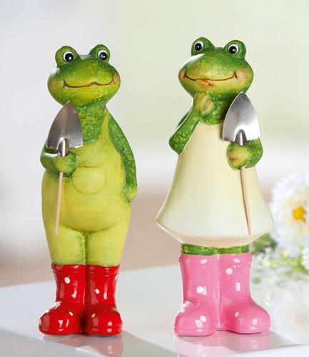 Gilde figur frosch paar - frosch,
