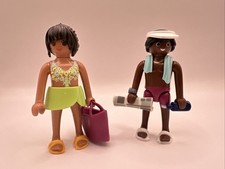 Playmobil Strand Sommer Set - Frau, Mann, Badehose, Bikini