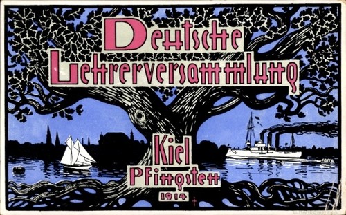 Künstler hansestadt kiel - ak,