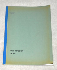 Buch, Paul Hindemith, Messe
