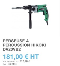 bohrer hitachi dv20vb2