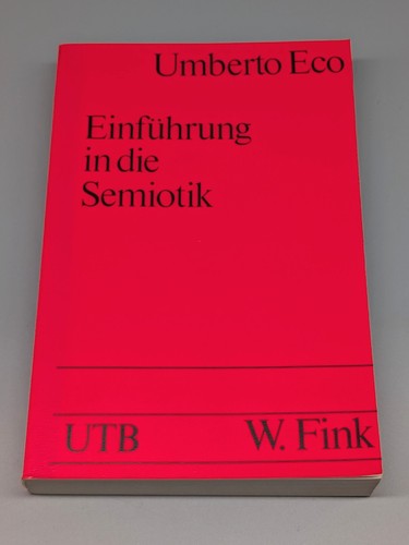 Einführung die semiotik - einführung,