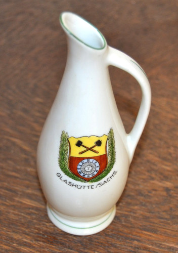 Andenken porzellan henkel vase - andenken,