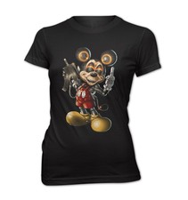 Damen Slim Fit T-Shirt Killer