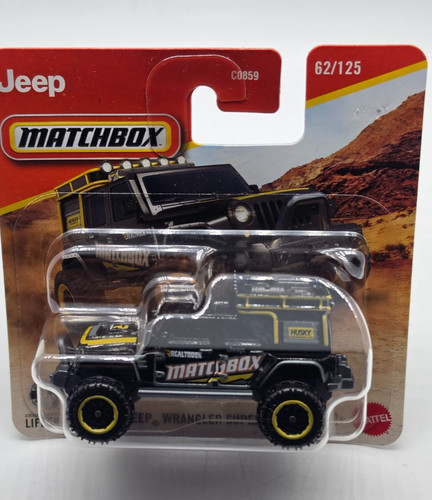 Matchbox jeep wrangler - jeep,