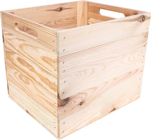 Holzkiste natur kiste für - natur,