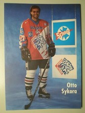 Otto Sykora Autogrammkarte Nürnberg Ice Tigers