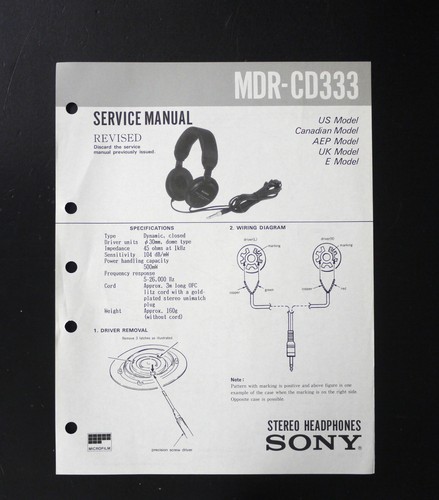 Original sony mdr cd333 - sony, mdr-cd333
