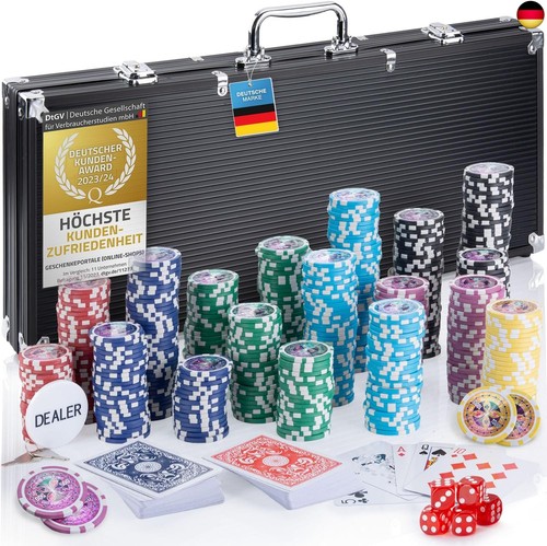 Profi pokerkoffer pokerset - pokerkoffer,