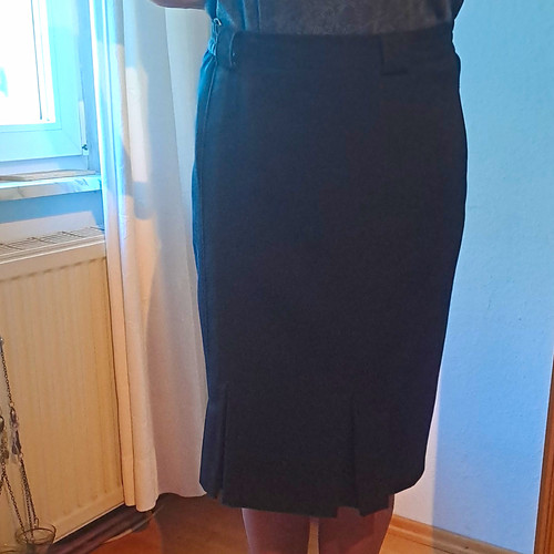 Damen bleistiftrock schwarz - bleistiftrock,