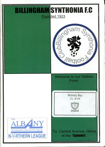 Billingham synthonia whitley - synthonia,