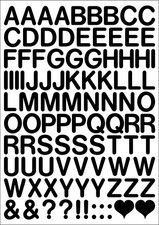 Schwarze selbstklebende