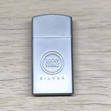 Lucky Strike Aschenbecher Reise Tasche Silber Red