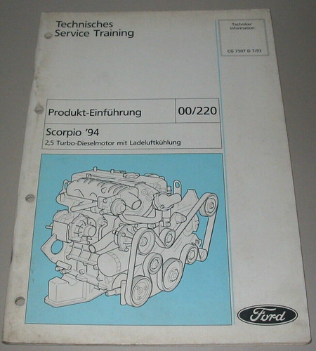 Technische information ford - information,