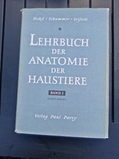 Lehrbuch der Anatomie der Haustiere Band 1 Bewegungsapparat Nickel Buch Fachbuch