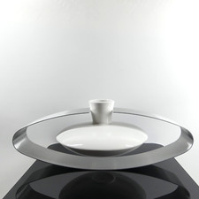 Philippi Design Vase mit ovaler Metallhalterung