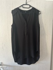 H&M Longbluse Gr. S Schwarz 