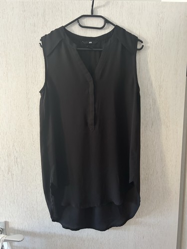 Longbluse s schwarz - longbluse, gr.