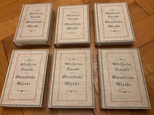 Wilhelm raabe sämtliche - raabe:,