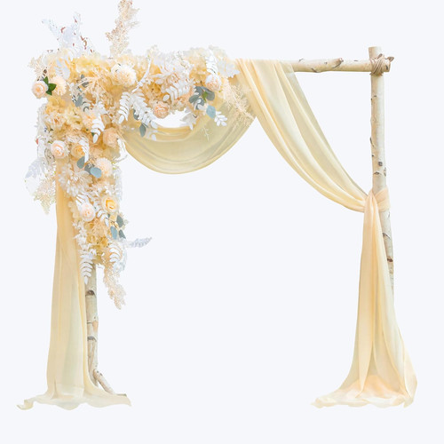Hochzeit volant querbehang - hochzeit,