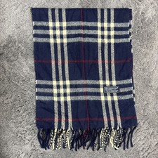 Burberry Schal Dunkelblau 100%