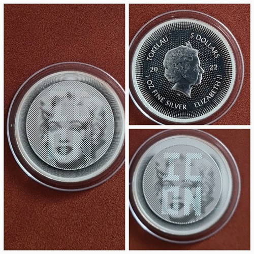 1oz dollar 2022 tokelau - ☆,