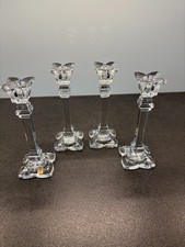 4 Nachtmann, Bleikristall Kerzenleuchter, Kerzenständer - neuwertig -