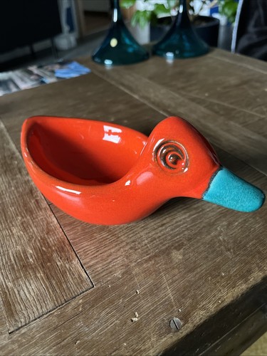 Vintage keramik ente - vintage,