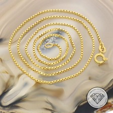 SONDERAKTION WERT 920,- Feine Venezianer Kette 750 Gold 18k 18 KT 50cm XXYY