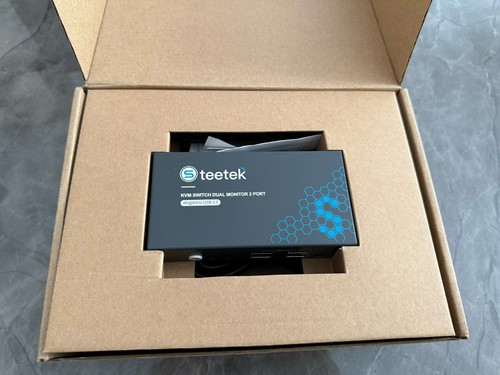 Steetek kvm switch dual - kvm,