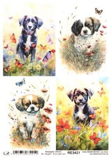 Reispapier A4 Strohseide