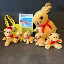 8er Set Lindt Ostern Plüsch Hase Teddy Bär Hasen Stofftier Puzzle Ravensburger