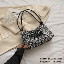 Damen Pailletten Tasche Abend Handtasche Glitzer Funkelnd Clutch Party Geldbörse