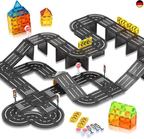 Magnetische bausteine straße - magnetische, bausteine,