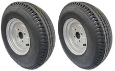2 x Rad 5.00-10 Anhängerrad