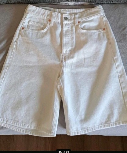 36 jeans shorts weiß - jeans,